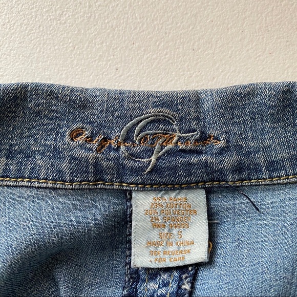 Original Threads women’s sequin jean jacket Size small - Picture 6 of 6